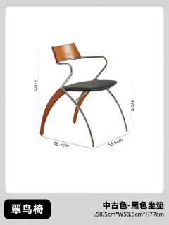 2 ta moda ovqat kreslolari toʻplami qulay ochiq bogʻda ovqatlanish stullari Premium oqlangan Fauteuil dizayni yashash xonasi mebellari армейский зеленый