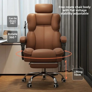Issiq mebel kompyuter kreslosi ofis yashash xonasi yotoqxona kreslosi Qulay oʻtirgan xoʻjayin oʻrindigʻi Uy ergonomikasi suyanchigʻi