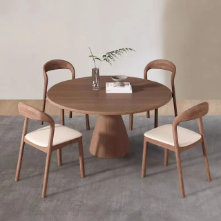 Qattiq yogʻochdan tayyorlangan ovqat kreslosi Uyda oʻqish uchun orqa oʻrindiqli zamonaviy minimalist dizayndagi taburet Nordic restoranida oziq-ovqat kafedrasi