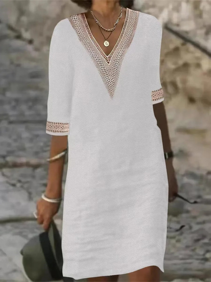 Kundalik moda kiyimlari Ayollar uchun oqlangan paxta zigʻir liboslari Yozgi liboslar Ayollar kiyimlari Vintage Y2k etnik koʻcha kiyimi
