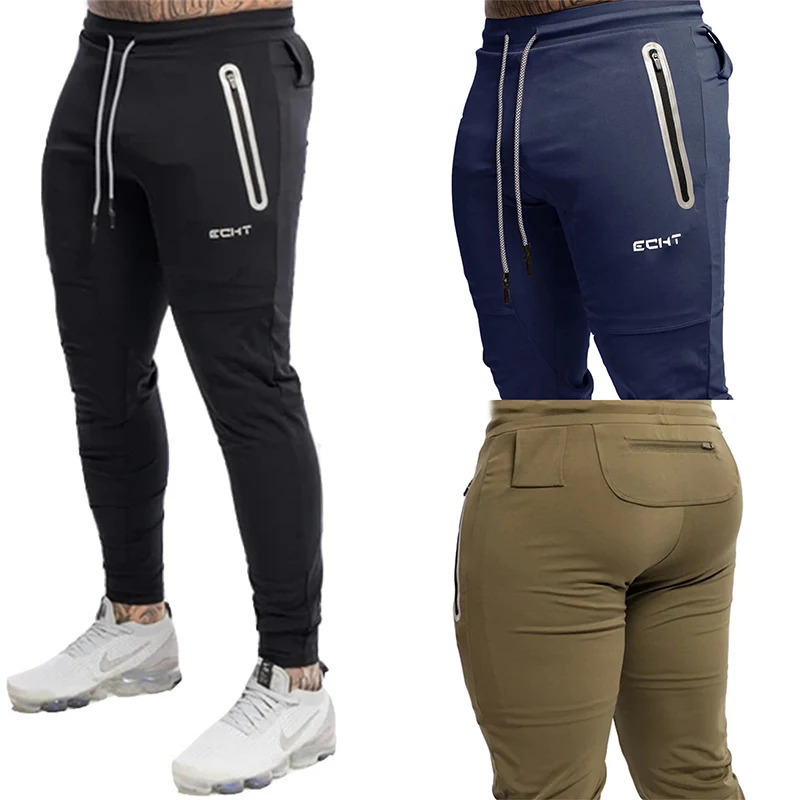 Shimlar Erkaklar moda brendi kiyimlari Erkaklar Joggers Sweatpants Fitness Streetwear Casual Paxta