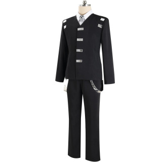 Anime erkaklar kostyumi Cosplay Maka uniform Albarn Cosplay libosi oʻlim Halloweni bolalar Rojdestvo toʻplami Evans uniforma paltosi