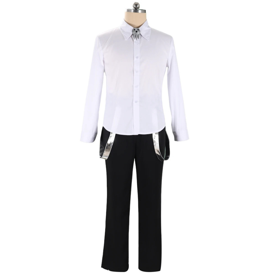 Anime erkaklar kostyumi Cosplay Maka uniform Albarn Cosplay libosi oʻlim Halloweni bolalar Rojdestvo toʻplami Evans uniforma paltosi