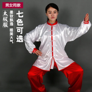 Tai chi kostyumi Bahor va yozgi Tai chi formasi erkaklar va ayollar uchun parda wushu mashqlarini bajarishga xizmat qiladi