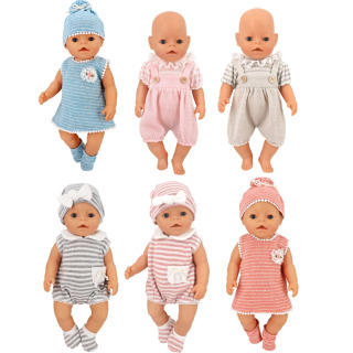 Одежда для куклы Baby Born для 13-18 дюймов, милая кукла для новорожденных, 43 см, аксессуары для кукол, праздничный подарок на день рождения