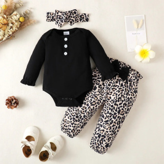 Paxtadan tikilgan, boshiga bogʻlangan bolalar kombinezonlari Хаки 3M
