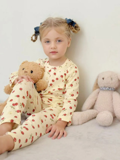 Oʻgʻil bolalar uchun qizlar kiyimlari toʻplami 1-6 yoshli paxta goʻdaklari uchun uy kiyimlari Kundalik shim kostyumlari Bolalar uchun 2 qismli pijama toʻplami СЕРЫЙ 4Т
