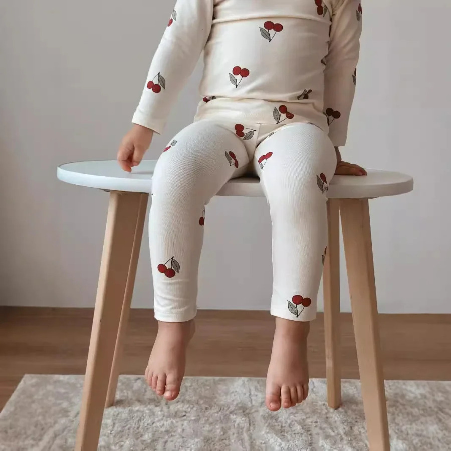 Oʻgʻil bolalar uchun qizlar kiyimlari toʻplami 1-6 yoshli paxta goʻdaklari uchun uy kiyimlari Kundalik shim kostyumlari Bolalar uchun 2 qismli pijama toʻplami