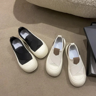 Ayollar poyafzallari 2025 Slip On Ayollar Krossovkalari Qulay Platforma Poyafzallari Klassik Ayollar Vulkanizatsiyalangan Poyafzallar Yozgi Yangi Zapatillas Mujer