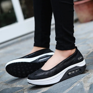 2025Yangi Ayollar Poyafzallari Moda Slip On Poyafzallari Qulay Slip On Loafers Ayollar Platforma Poyafzallari Zapatos Mujer