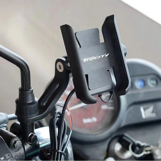 YAMAHA Tricity 125 Tricity 155 uchun mototsikl aksessuarlari mobil telefon ushlagichi GPS-navigatsiya oʻrnatish braketi