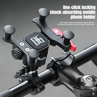 Velosiped telefon ushlagichi Mototsikl aksessuarlari sozlanishi stend 360° aylanadigan GPS velosiped klipi MTB aksessuarlari Velosiped sport mahsulotlari
