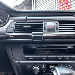Поддержка мобильного телефона для автомобиля AUDI A6 C7 4G A7 4G8 2012-2018 Автомобильный держатель телефона Специальный фиксированный кронштейн Аксессуары для беспроводной зарядки