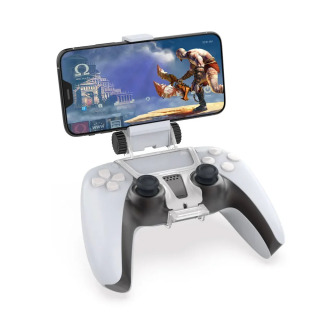 Держатель Для Мобильного Телефона Для Контроллера PS5 DualSense БЕЛЫЙ