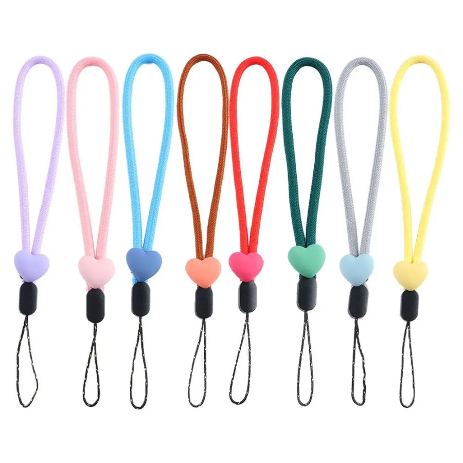 Telefon aksessuarlari Braid Anti-Yoʻqotilgan lanyard osilgan shnuri Uyali telefon boʻyinbogʻi Mobil telefon uchun lanyard Key Lanyard Mobil telefon lanyard