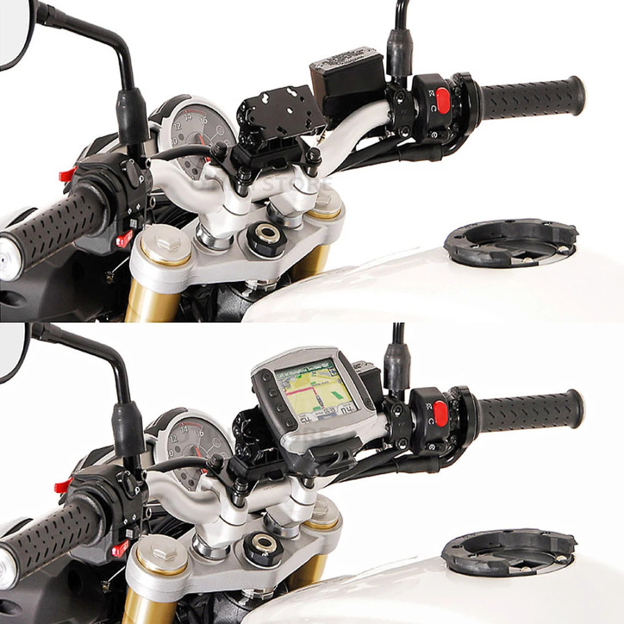 Yangi 125 Duke 2011-2016 2015 2014 2013 2012 mototsikl aksessuarlari qora mobil telefon ushlagichi GPS stend braketi