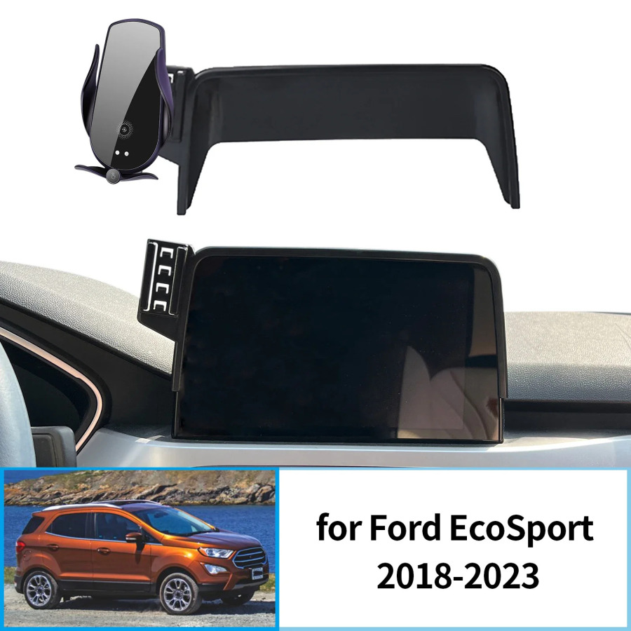 Ford EcoSport 2018~2023 Avtomobil uyali telefon ushlagichi (8 dyuym) Aksessuarlar GPS kronshteri navigatsiya stendi Avtomatik