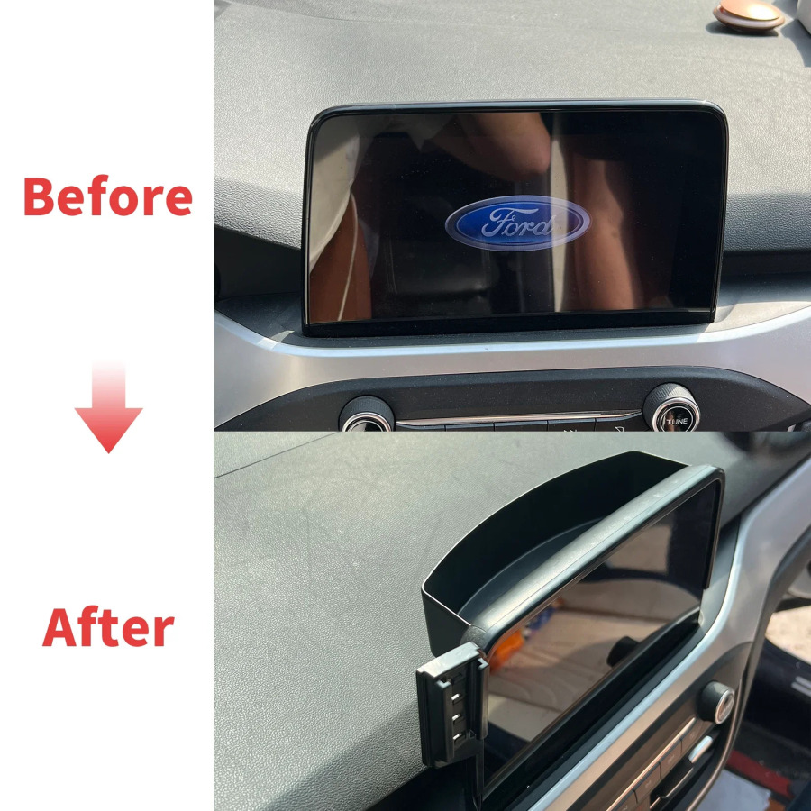 Ford EcoSport 2018~2023 Avtomobil uyali telefon ushlagichi (8 dyuym) Aksessuarlar GPS kronshteri navigatsiya stendi Avtomatik