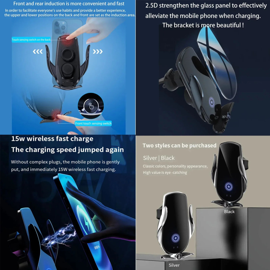 Ford EcoSport 2018~2023 Avtomobil uyali telefon ushlagichi (8 dyuym) Aksessuarlar GPS kronshteri navigatsiya stendi Avtomatik