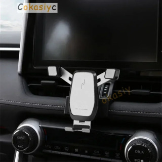 Toyota RAV4 2019 2020 2021 2022 uchun aksessuarlar Gravitatsion avtomobil telefon ushlagichi maxsus havo shamollatgich oʻrnatish qisqichi mobil telefon ushlagichi