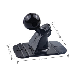 Universal avtomobil aksessuarlari telefon oʻrnatish moslamasi 17 mm shar oʻrnatish ushlagichi mobil telefon uyali telefon uchun stend