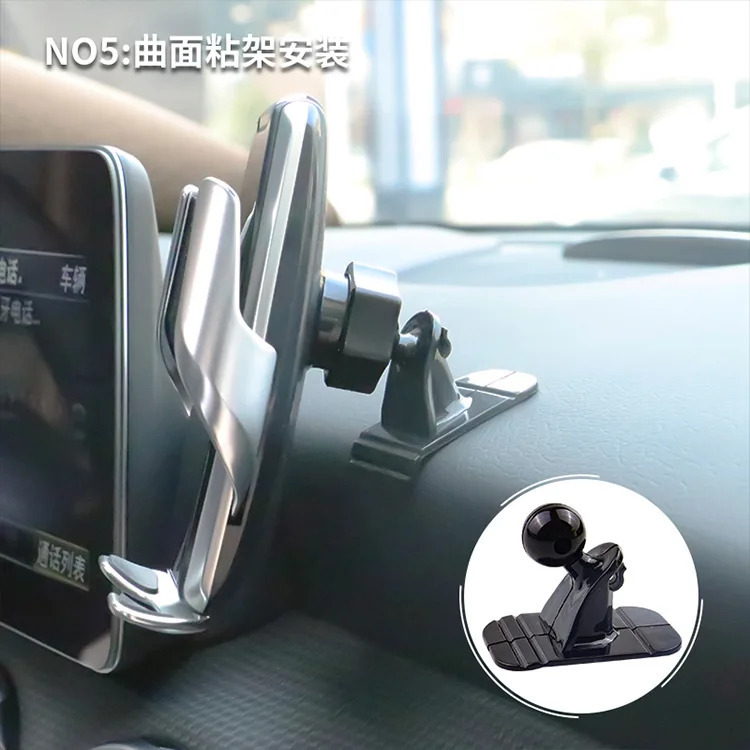Universal avtomobil aksessuarlari telefon oʻrnatish moslamasi 17 mm shar oʻrnatish ushlagichi mobil telefon uyali telefon uchun stend