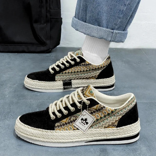 Erkaklar poyafzallari Yengil erkaklar krossovkalari Yangi yozgi erkaklar payetli poyafzallari dantelli kundalik poyabzal kiyishga chidamli Zapatillas De Hombre