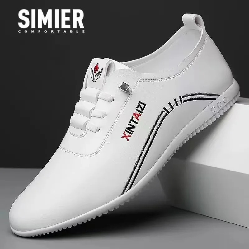 Erkaklar charm poyafzallari Moda Erkaklar Yumshoq taglikli loaferlar Qulay engil yurish poyafzallari Erkaklar tekis mokasinlar Zapatillas Hombre