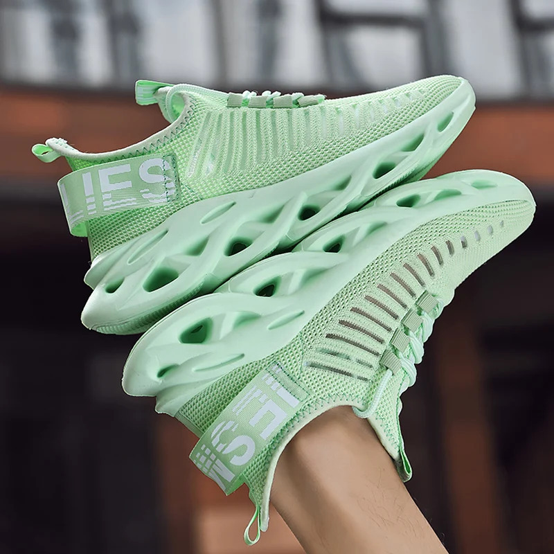 Men's Shoes Comfortable Sneakers Breathable Sneaker Shoes For Women Mesh Tennis Shoes Outdoor Unisex Air Waling Casual Shoes