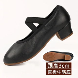 Dance Shoes for Women Two Point Flat Sole Teacher Shoes Professional Dance Shoes СЕРЫЙ 40