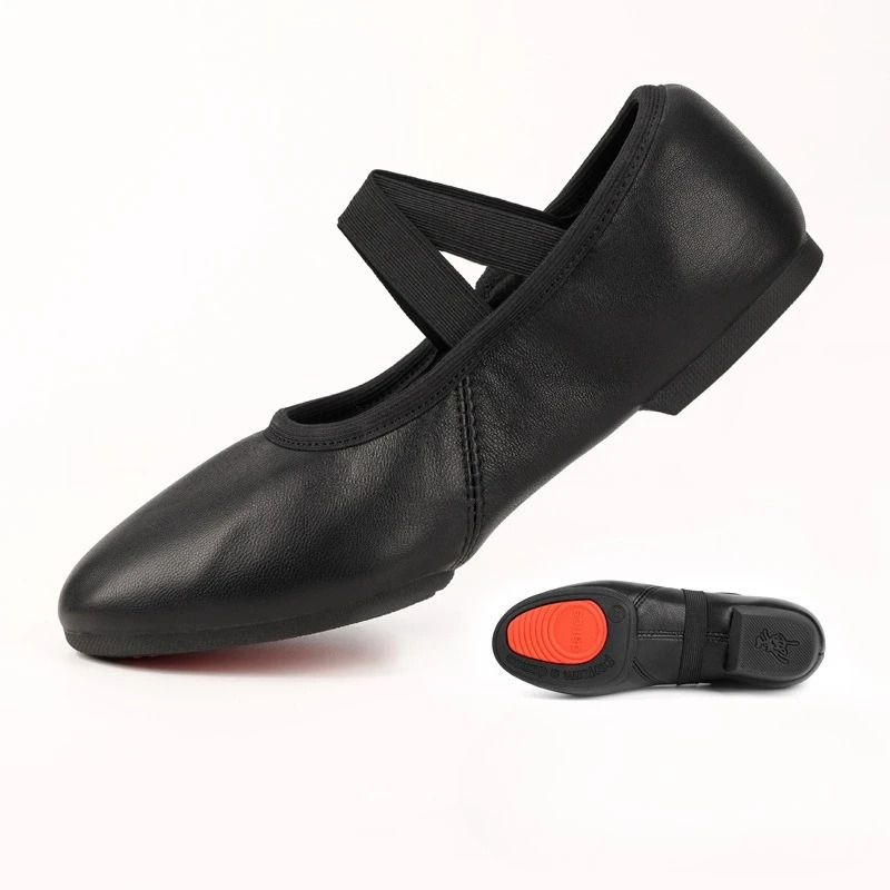 Dance Shoes for Women Two Point Flat Sole Teacher Shoes Professional Dance Shoes