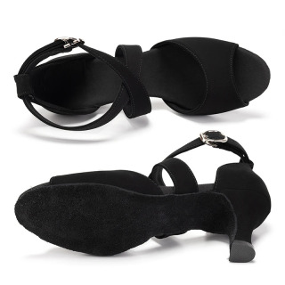 Ayollar uchun raqs poyafzallari Qizlar Ayollar modeli ayollar sandallari Zamonaviy Salsa Tango raqs poyabzallari Yaltiroq oʻrta poshnali poyabzallar