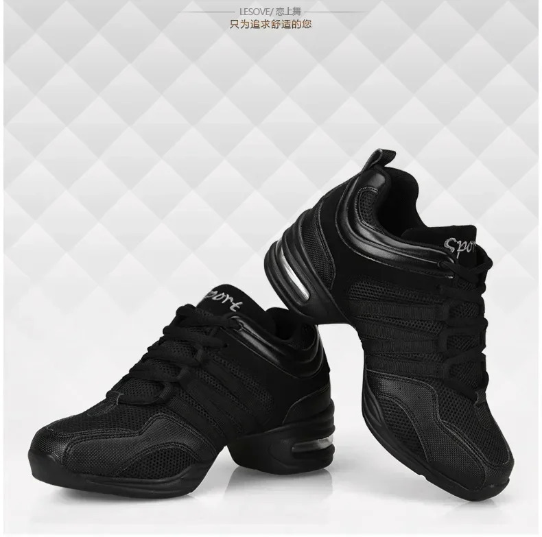 Ayollar raqs poyafzallari Yumshoq taglik ayollar sport poyafzallari Jazz Hip-hop ayollar zamonaviy raqs qizlari