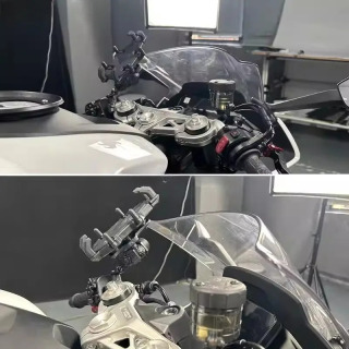 Держатель для мобильного телефона для cfmoto 675SR, противоударная подставка, фиксированный антивибрационный кронштейн, аксессуары для навигационного кронштейна