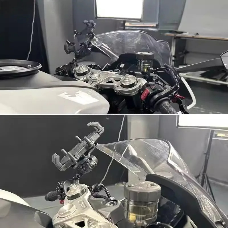 Держатель для мобильного телефона для cfmoto 675SR, противоударная подставка, фиксированный антивибрационный кронштейн, аксессуары для навигационного кронштейна