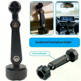 Oʻzgartirish aksessuarlari: 17 mm universal shar birlashmasi, avtomobil telefon ushlagichi kengaytmasi, havo kanali oʻrnatish adapteri, kengaytiruvchi kronshteyn.