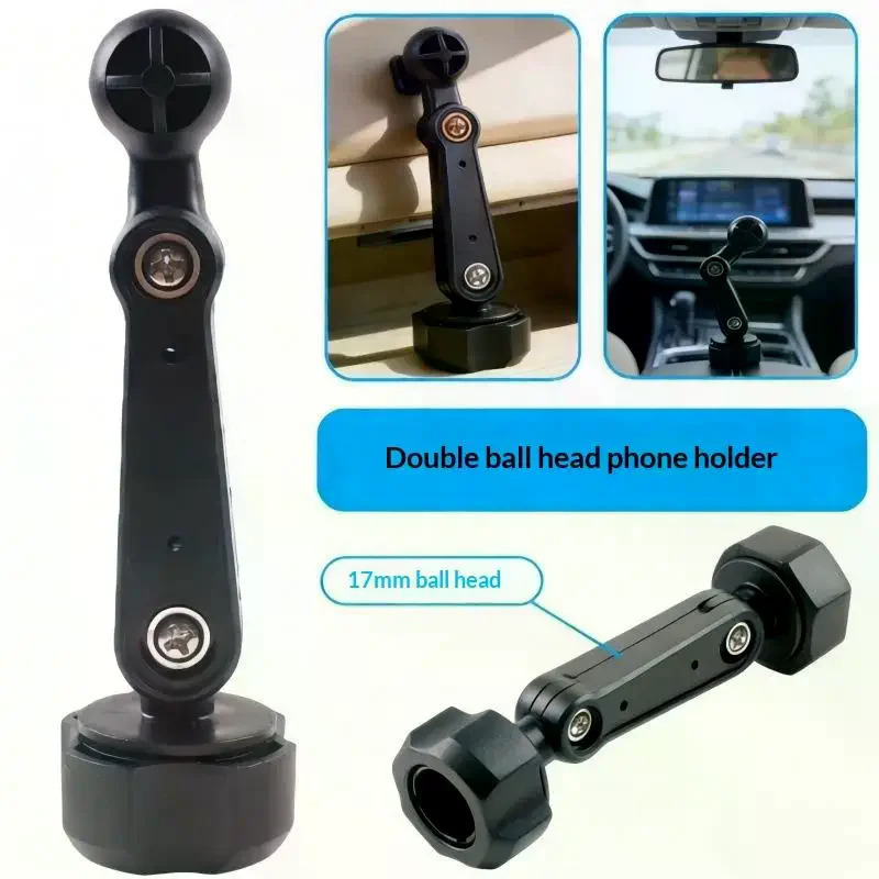Oʻzgartirish aksessuarlari: 17 mm universal shar birlashmasi, avtomobil telefon ushlagichi kengaytmasi, havo kanali oʻrnatish adapteri, kengaytiruvchi kronshteyn.