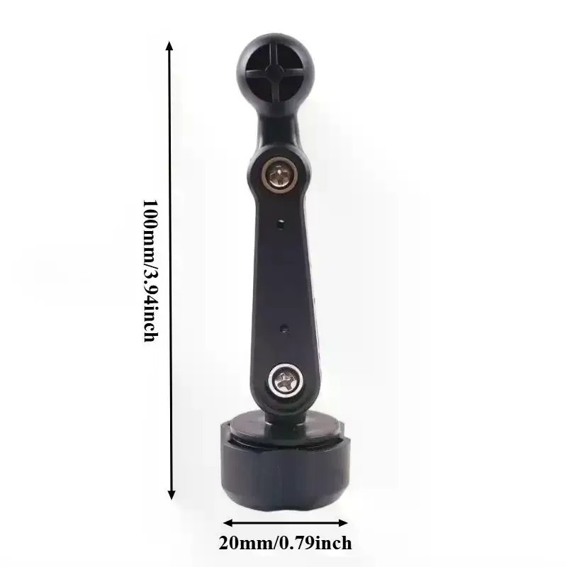Oʻzgartirish aksessuarlari: 17 mm universal shar birlashmasi, avtomobil telefon ushlagichi kengaytmasi, havo kanali oʻrnatish adapteri, kengaytiruvchi kronshteyn.