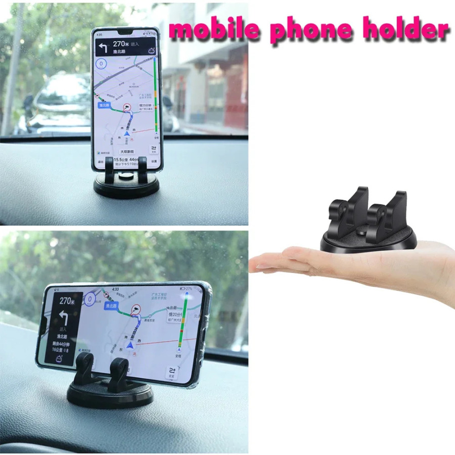 Avtomobil mobil telefon ushlagichi oʻrnatish klipi stend kronshteynini qoʻllab-quvvatlash GPS plansheti stikeri iPhone 11 Samsung Huawei Xiaomi aksessuarlari uchun