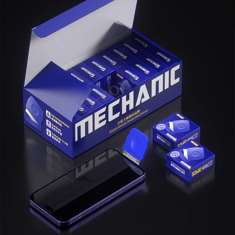 MECHANIC острое лезвие для ремонта и разборки мобильных телефонов, лезвие для разборки изогнутого экрана, подходит для iPhone Android iPad