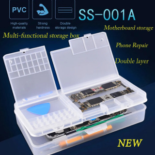 SUNSHINE SS-001A Mobil telefon LCD displeyli anakartni taʻmirlash qismlari IC koʻp funktsiyali saqlash qutisi