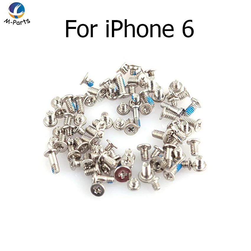 1 комплект всех винтов для iPhone 4 4S 5 5S SE 5C 6 6S 6P Plus 7 7P 8 8P Plus X 5C XS XR XSM Max 11 Запчасти для ремонта телефона в сборе