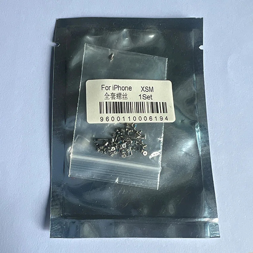 1 комплект всех винтов для iPhone 4 4S 5 5S SE 5C 6 6S 6P Plus 7 7P 8 8P Plus X 5C XS XR XSM Max 11 Запчасти для ремонта телефона в сборе