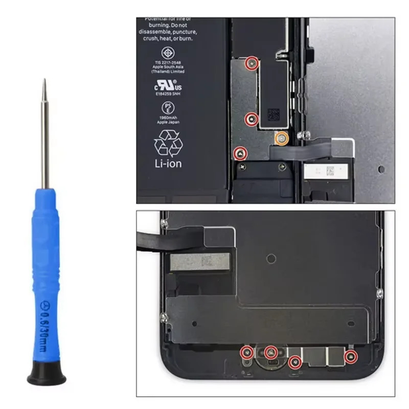 iPhone uchun 40 IN 1 Alloy Steel S2 mobil telefonini taʻmirlash uchun asboblar toʻplami