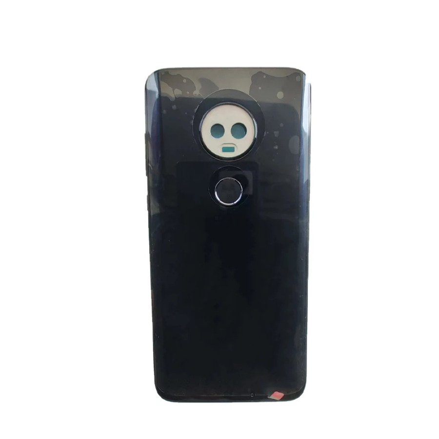 Motorola Moto G7 Plus uchun oʻrta ramkali LCD panelli uyali telefon korpuslari, qopqoqli metall oʻrta ramka taʻmirlash qismlari