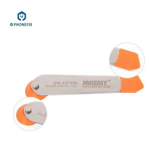 PHONEFIX JM-OP06 mobil telefonining LCD displeylarini taʻmirlash asboblari iPhone iPad uchun rolikli ochish asboblari taʻmirlash teshigini qismlarga ajratish vositasi