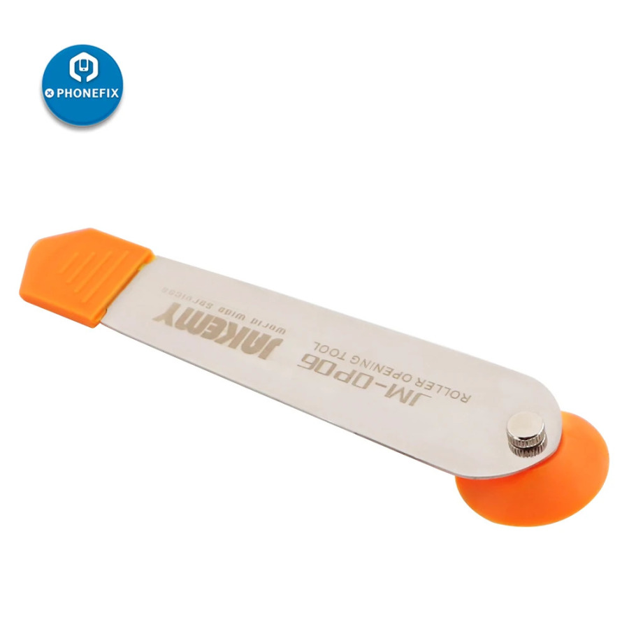 PHONEFIX JM-OP06 mobil telefonining LCD displeylarini taʻmirlash asboblari iPhone iPad uchun rolikli ochish asboblari taʻmirlash teshigini qismlarga ajratish vositasi