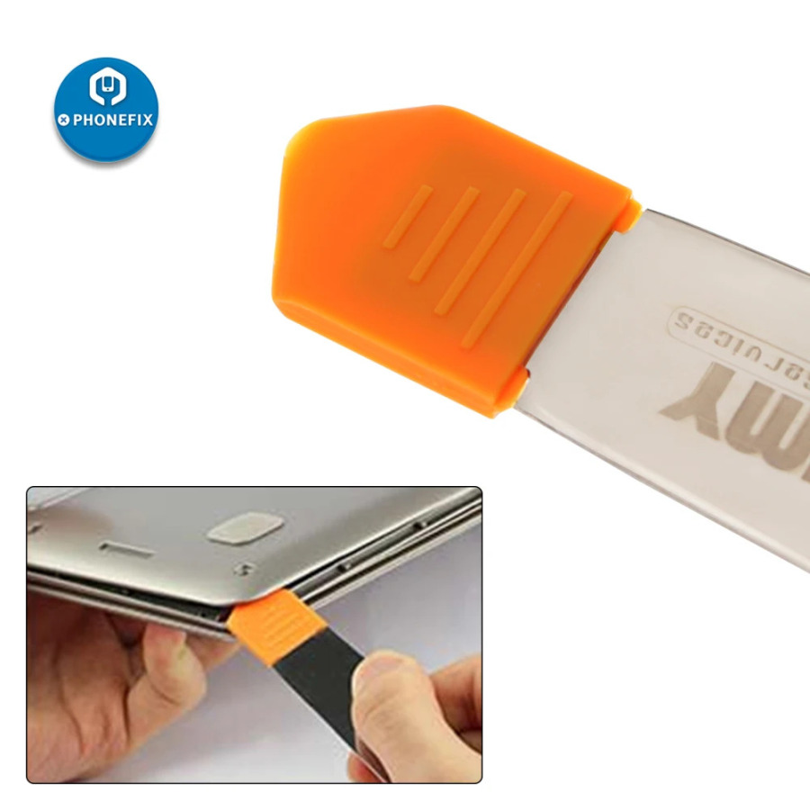 PHONEFIX JM-OP06 mobil telefonining LCD displeylarini taʻmirlash asboblari iPhone iPad uchun rolikli ochish asboblari taʻmirlash teshigini qismlarga ajratish vositasi