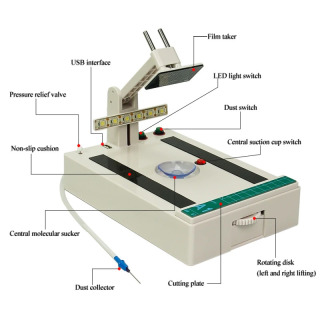 Professional universal avtomatik foto plyonkali laminator M80
