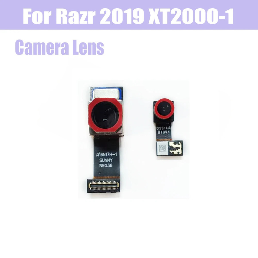 Motorola Moto Razr 2019 xt2000-1 Flex Cable uchun mobil telefon orqa kamera qismlari